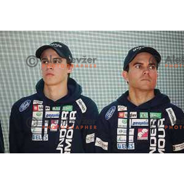 press conference of Slovenia Ski Nordic Team in Triglav Lab, Ljubljana, Slovenia on January 8, 2019