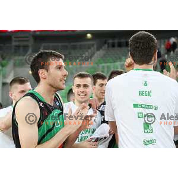 Igor Tratnik during ABA league basketball match between Petrol Olimpija and Mega Bamax in SRC Stozice, Ljubljana on January 13, 2019