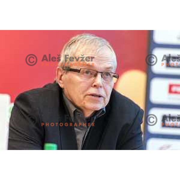 Boris Majer at Spar Cup draw in Ljubljana on January 21, 2019