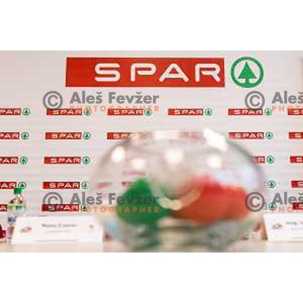 Spar Cup draw in Ljubljana on January 21, 2019