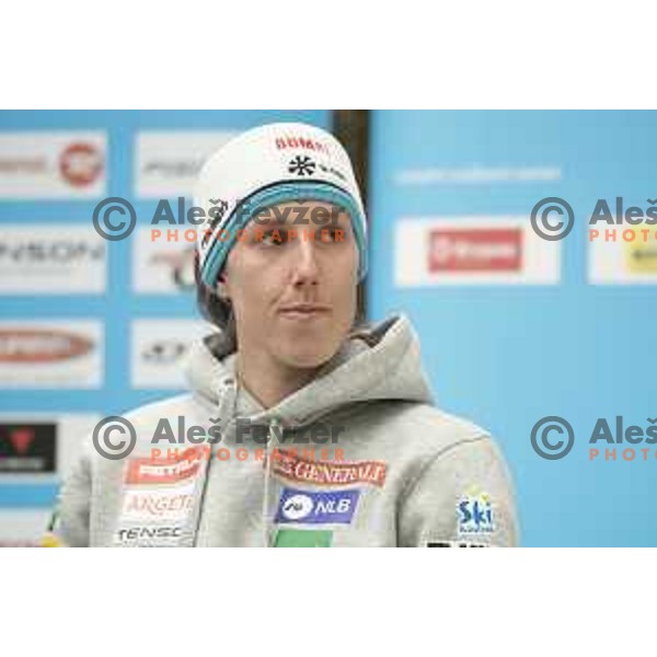 Klara Livk of Slovenia Women\'S Alpine Ski team during press conference in Celje on January 30, 2019