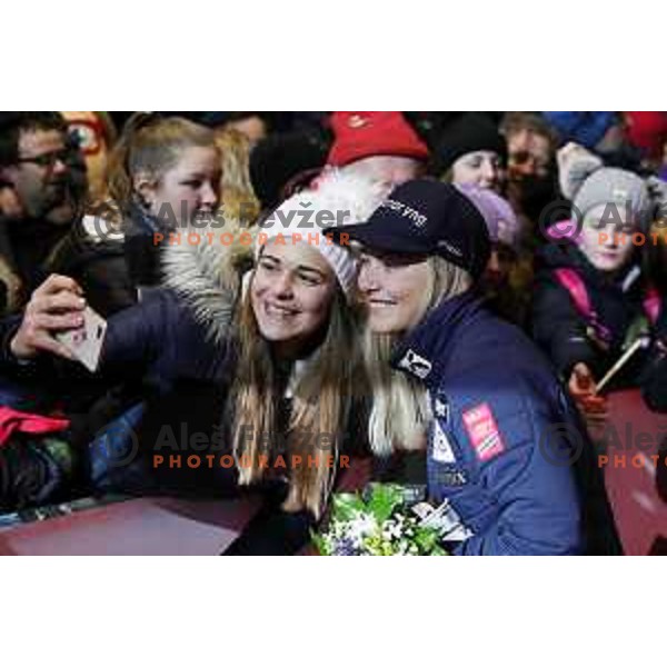 at Official Bib draw for 55.Golden Fox Giant Slalom in Maribor on January 31, 2019