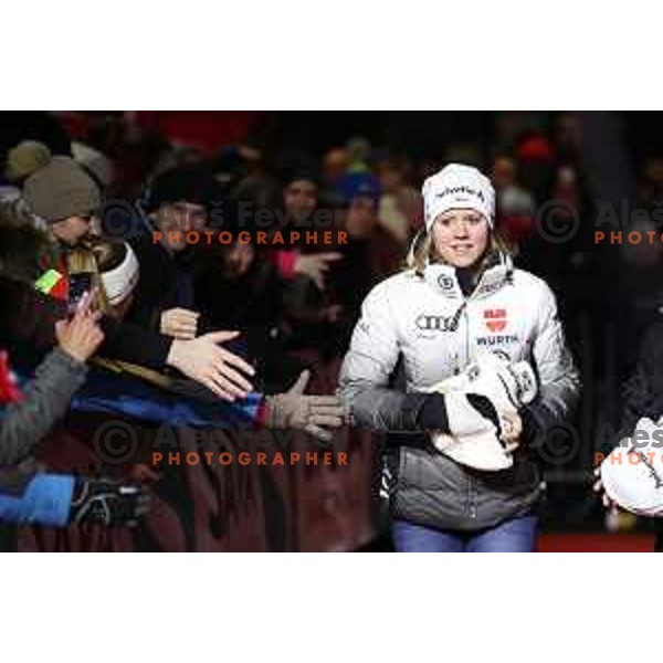 at Official Bib draw for 55.Golden Fox Giant Slalom in Maribor on January 31, 2019