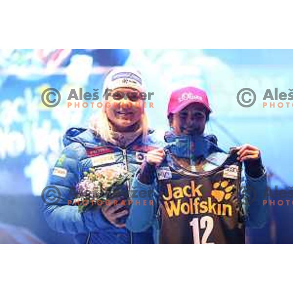 Mata Hrovat (SLO) at Official Bib draw for 55.Golden Fox Giant Slalom in Maribor on January 31, 2019
