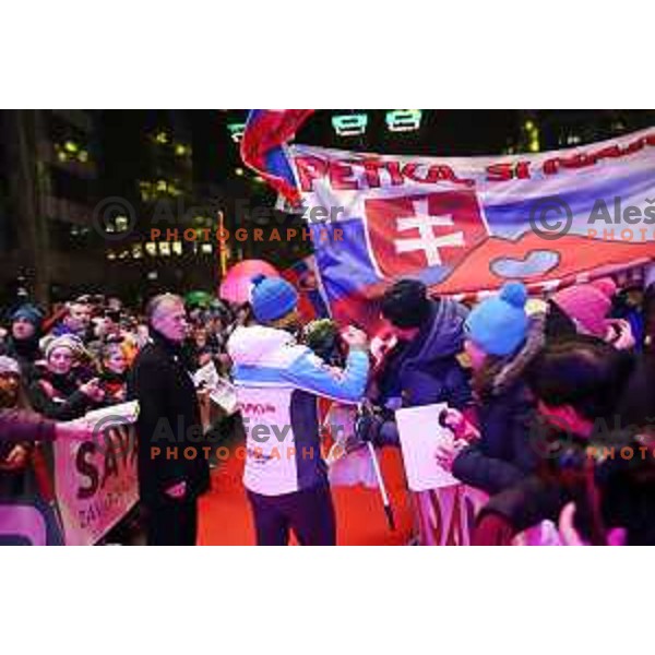 Official Bib draw for Golden Fox Giant Slalom in Maribor on January 31, 2019