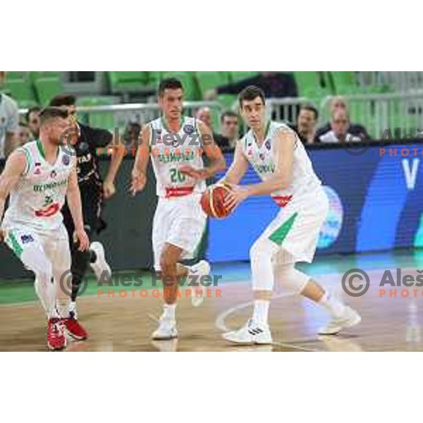 Drazen Bubnic of Petrol Olimpija in action during FIBA Champions League basketball match between Petrol Olimpija and Besiktas Sompo Japan in Stozice Hall, Ljubljana on February 6, 2019