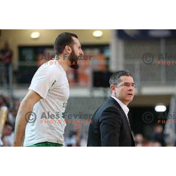 action during semi-final of Spar Cup between Sixt Primorska and Petrol Olimpija in Bonifika Hall, Koper, Slovenia on February 16, 2019