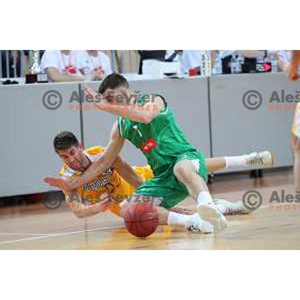 action during semi-final of Spar Cup between Sixt Primorska and Petrol Olimpija in Bonifika Hall, Koper, Slovenia on February 16, 2019