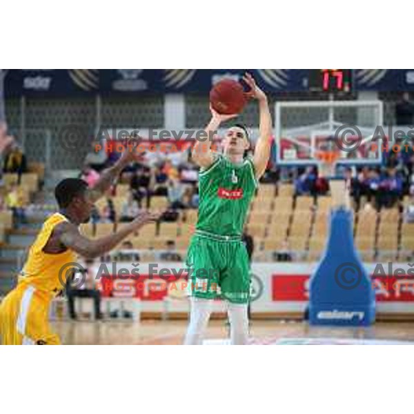 action during semi-final of Spar Cup between Sixt Primorska and Petrol Olimpija in Bonifika Hall, Koper, Slovenia on February 16, 2019