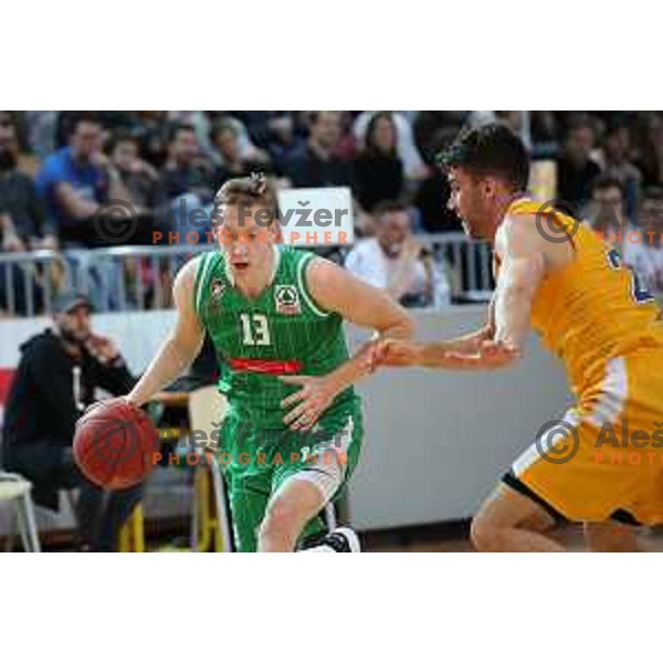action during semi-final of Spar Cup between Sixt Primorska and Petrol Olimpija in Bonifika Hall, Koper, Slovenia on February 16, 2019