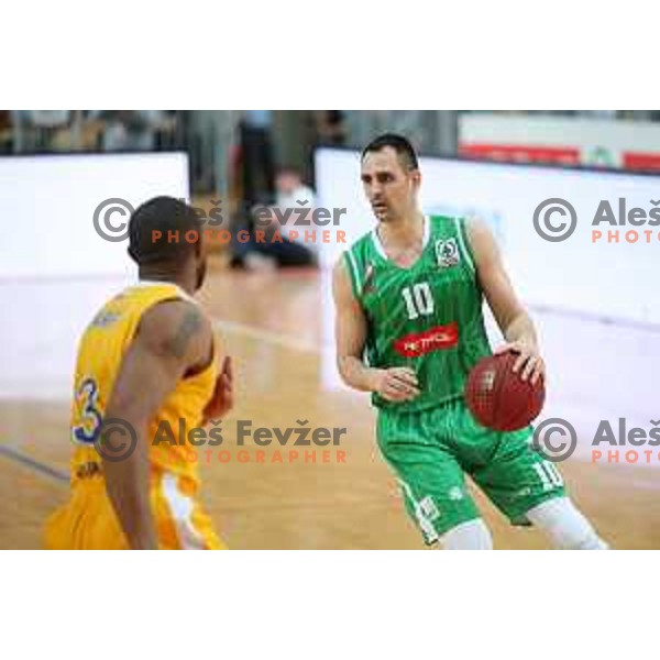 action during semi-final of Spar Cup between Sixt Primorska and Petrol Olimpija in Bonifika Hall, Koper, Slovenia on February 16, 2019