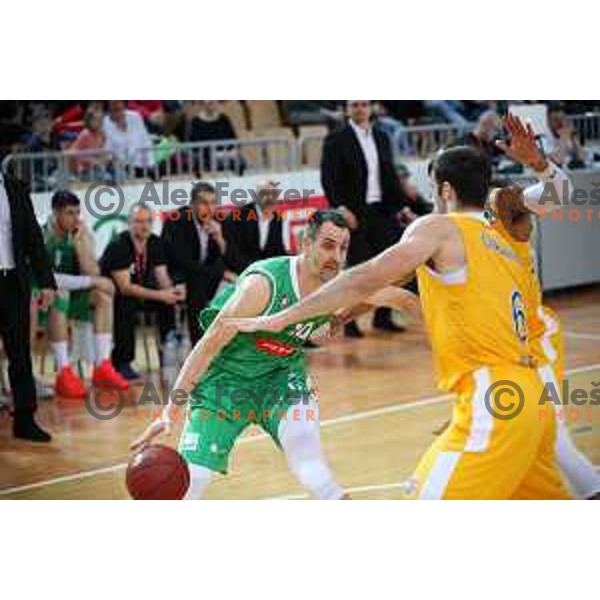 action during semi-final of Spar Cup between Sixt Primorska and Petrol Olimpija in Bonifika Hall, Koper, Slovenia on February 16, 2019