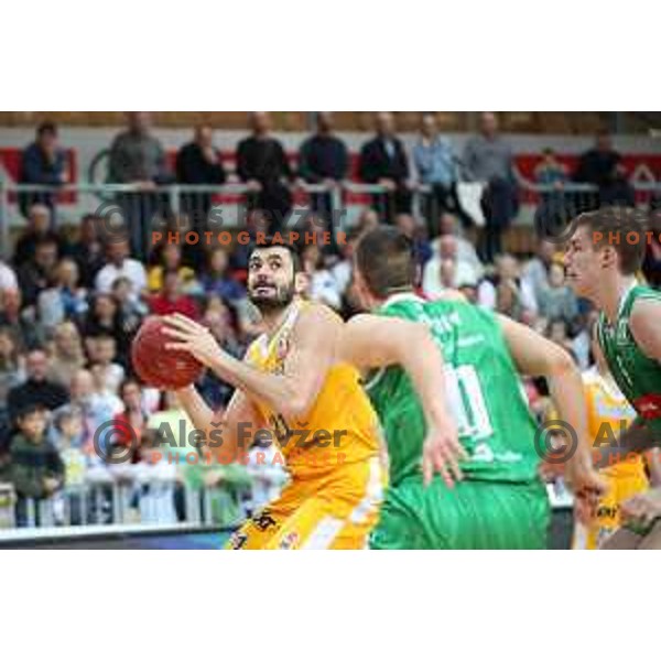 action during semi-final of Spar Cup between Sixt Primorska and Petrol Olimpija in Bonifika Hall, Koper, Slovenia on February 16, 2019