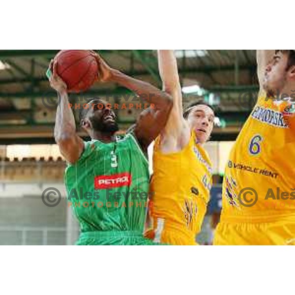 action during semi-final of Spar Cup between Sixt Primorska and Petrol Olimpija in Bonifika Hall, Koper, Slovenia on February 16, 2019