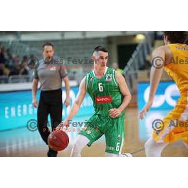 action during semi-final of Spar Cup between Sixt Primorska and Petrol Olimpija in Bonifika Hall, Koper, Slovenia on February 16, 2019