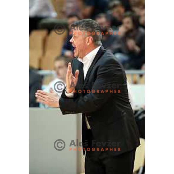 action during semi-final of Spar Cup between Hopsi Polzela and Helios Suns in Bonifika Hall, Koper, Slovenia on February 16, 2019