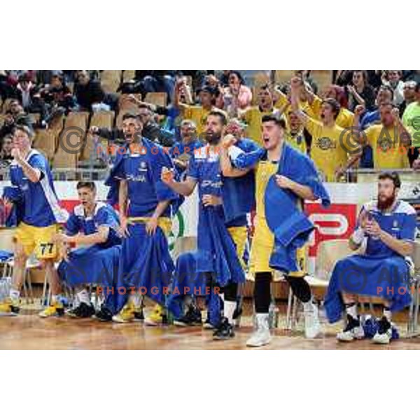 action during semi-final of Spar Cup between Hopsi Polzela and Helios Suns in Bonifika Hall, Koper, Slovenia on February 16, 2019