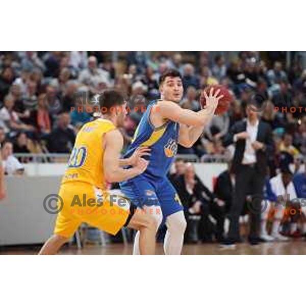 action during Spar Cup Final basketball match between Sixt Primorska and Hopsi Polzela in Bonifika Hall, Koper, Slovenia on February 17, 2019