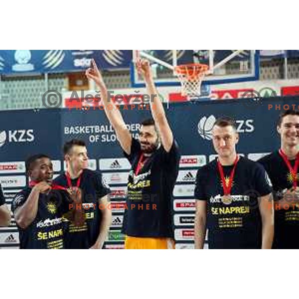 Marko Jagodic Kuridza during Spar Cup Final basketball match between Sixt Primorska and Hopsi Polzela in Bonifika Hall, Koper, Slovenia on February 17, 2019