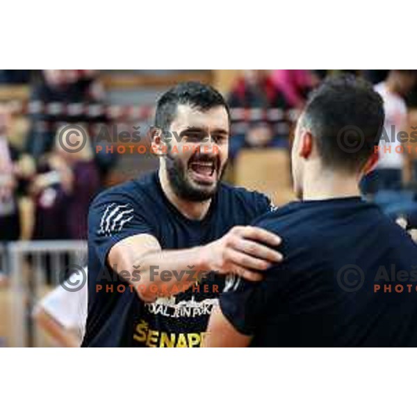 Marko Jagodic Kuridza during Spar Cup Final basketball match between Sixt Primorska and Hopsi Polzela in Bonifika Hall, Koper, Slovenia on February 17, 2019