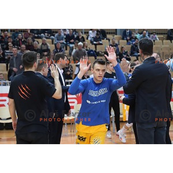 action during Spar Cup Final basketball match between Sixt Primorska and Hopsi Polzela in Bonifika Hall, Koper, Slovenia on February 17, 2019