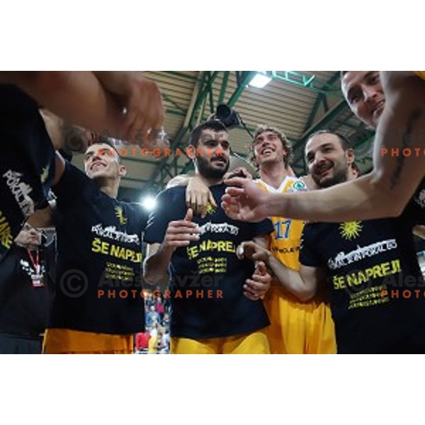 action during Spar Cup Final basketball match between Sixt Primorska and Hopsi Polzela in Bonifika Hall, Koper, Slovenia on February 17, 2019