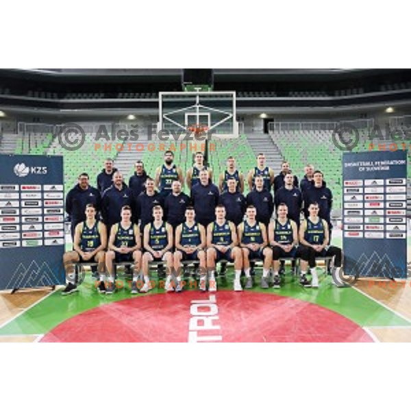 Slovenia National team practice session in Stozice hall, Ljubljana, Slovenia on February 18, 2019