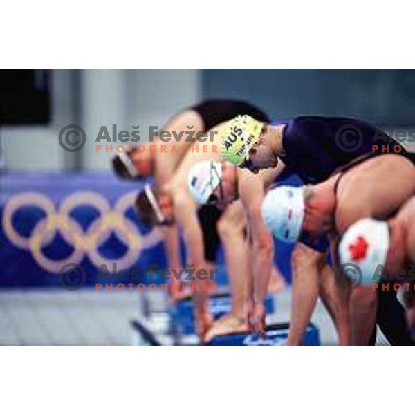 Ian Thorpe of Australia during Summer Olympic games in Sydney, Australia on September 2000