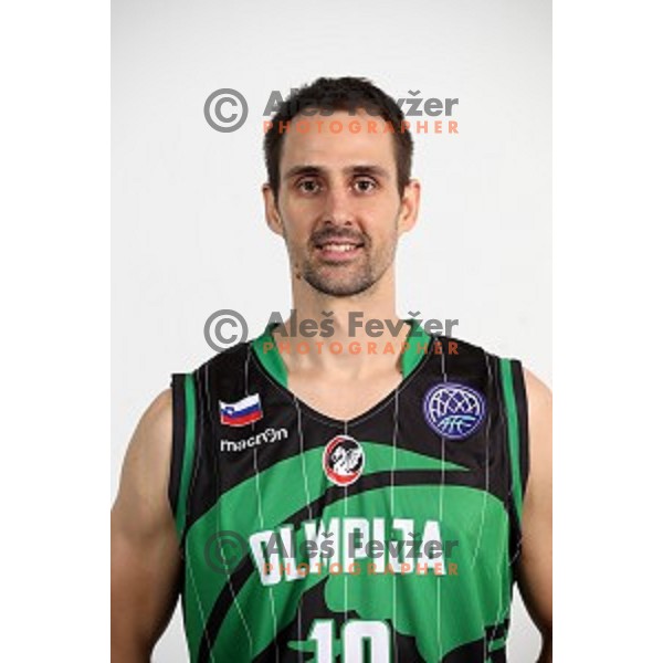 Domen Lorbek of Petrol Olimpija during photo shooting on November 2, 2017