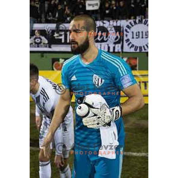 Matko Obradovic of Mura after the soccer match between Mura and Domzale, Round 21 of PLTS 2018/19, played in Fazanerija, Murska Sobota, Slovenia on March 2, 2019