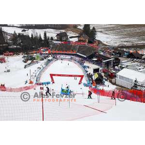 Course inspection before FIS Audi World Cup Giant Slalom for 58. Vitranc Cup in Kranjska Gora, Slovenia on March 9, 2019