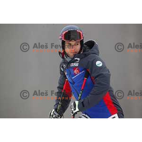 Course inspection before FIS Audi World Cup Giant Slalom for 58. Vitranc Cup in Kranjska Gora, Slovenia on March 9, 2019