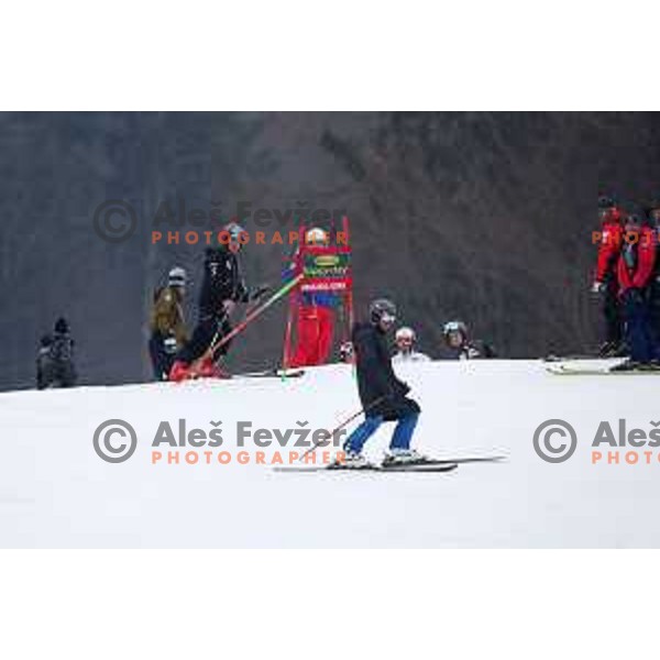 Marcel Hirscher (AUT) during Course inspection before FIS Audi World Cup Giant Slalom for 58. Vitranc Cup in Kranjska Gora, Slovenia on March 9, 2019