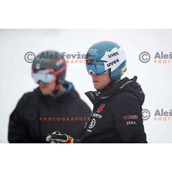 Course inspection before FIS Audi World Cup Giant Slalom for 58. Vitranc Cup in Kranjska Gora, Slovenia on March 9, 2019
