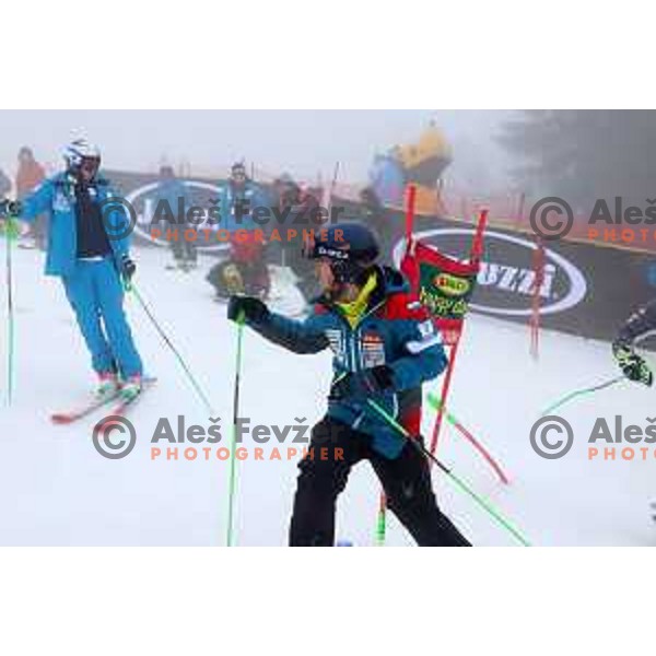 Course inspection before FIS Audi World Cup Giant Slalom for 58. Vitranc Cup in Kranjska Gora, Slovenia on March 9, 2019