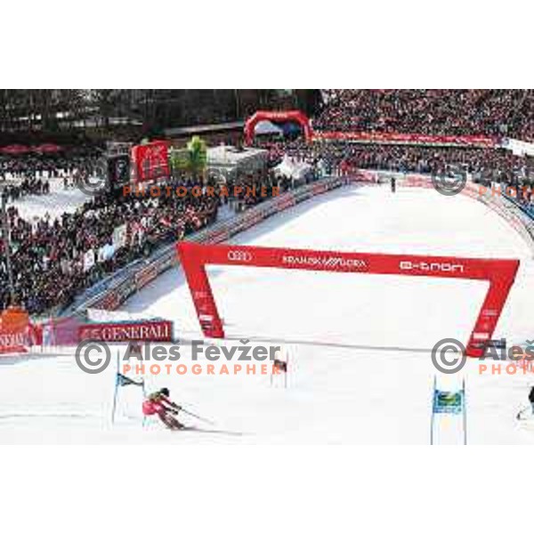Audi FIS World Cup Giant Slalom for 58. Vitranc Cup in Kranjska Gora, Slovenia on March 9, 2019