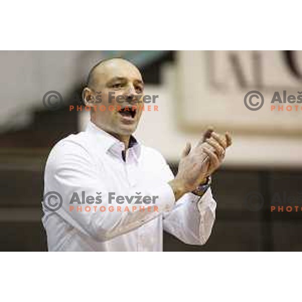 Ziga Ravnikar, head coach of ZKK Maribor during women basketball match between ZKK Maribor and Ilirija, semi-final cup 2019, played in Dvorana Tabor, Maribor, Slovenia on March 9, 2019