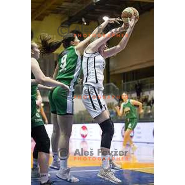 in action during women basketball match between ZKK Maribor and Ilirija, semi-final cup 2019, played in Dvorana Tabor, Maribor, Slovenia on March 9, 2019