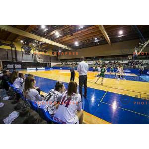 in action during women basketball match between ZKK Maribor and Ilirija, semi-final cup 2019, played in Dvorana Tabor, Maribor, Slovenia on March 9, 2019