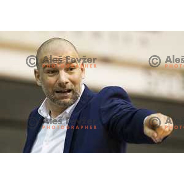 Ernest Novak, head coach of Triglav during women basketball match between ZKK Cinkarna Celje and Triglav, semi-final cup 2019, played in Dvorana Tabor, Maribor, Slovenia on March 9, 2019
