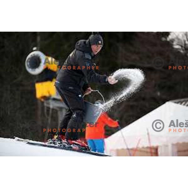Giant Slalom at Europa Cup Finals in Kranjska gora, Slovenia on March 11, 2019