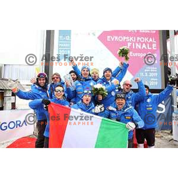 Giant Slalom at Europa Cup Finals in Kranjska gora, Slovenia on March 11, 2019