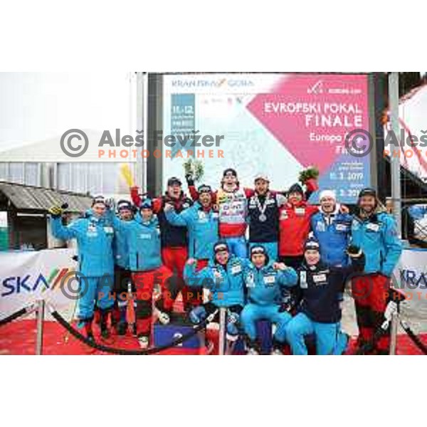 Giant Slalom at Europa Cup Finals in Kranjska gora, Slovenia on March 11, 2019