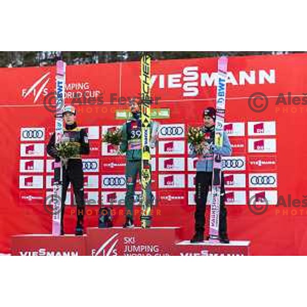 Markus Eisenbichler, winner of Ski flying individual at World Cup Ski Jumping Final in Planica, Slovenia on March 22, 2019