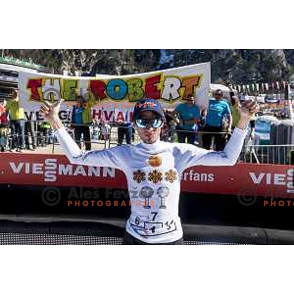 Robert Kranjec finished his ski jumping career at Ski flying team competition during World Cup Ski jumping in Planica, Slovenia on March 23, 2019