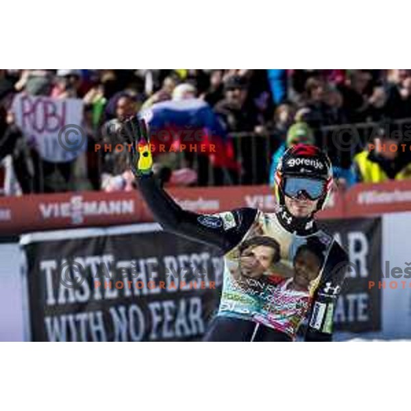 Robert Kranjec finished his ski jumping career at Ski flying team competition during World Cup Ski jumping in Planica, Slovenia on March 23, 2019