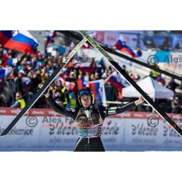 Robert Kranjec finished his ski jumping career at Ski flying team competition during World Cup Ski jumping in Planica, Slovenia on March 23, 2019