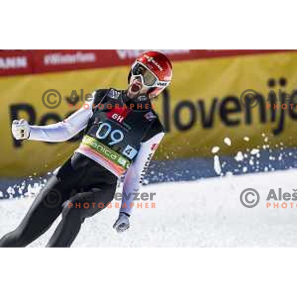 Ski flying team competition during World Cup Ski jumping in Planica, Slovenia on March 23, 2019