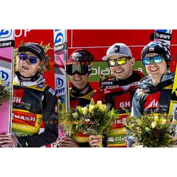Ski flying team competition during World Cup Ski jumping in Planica, Slovenia on March 23, 2019