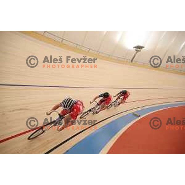 Velodrome Slovenian National Cycling Championships in Novo Mesto on April 9, 2019